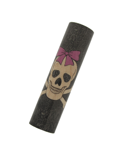 Skull with Bow Laser Inlay Kit - pengeapens