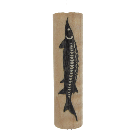Sturgeon Fish Inlay - pengeapens